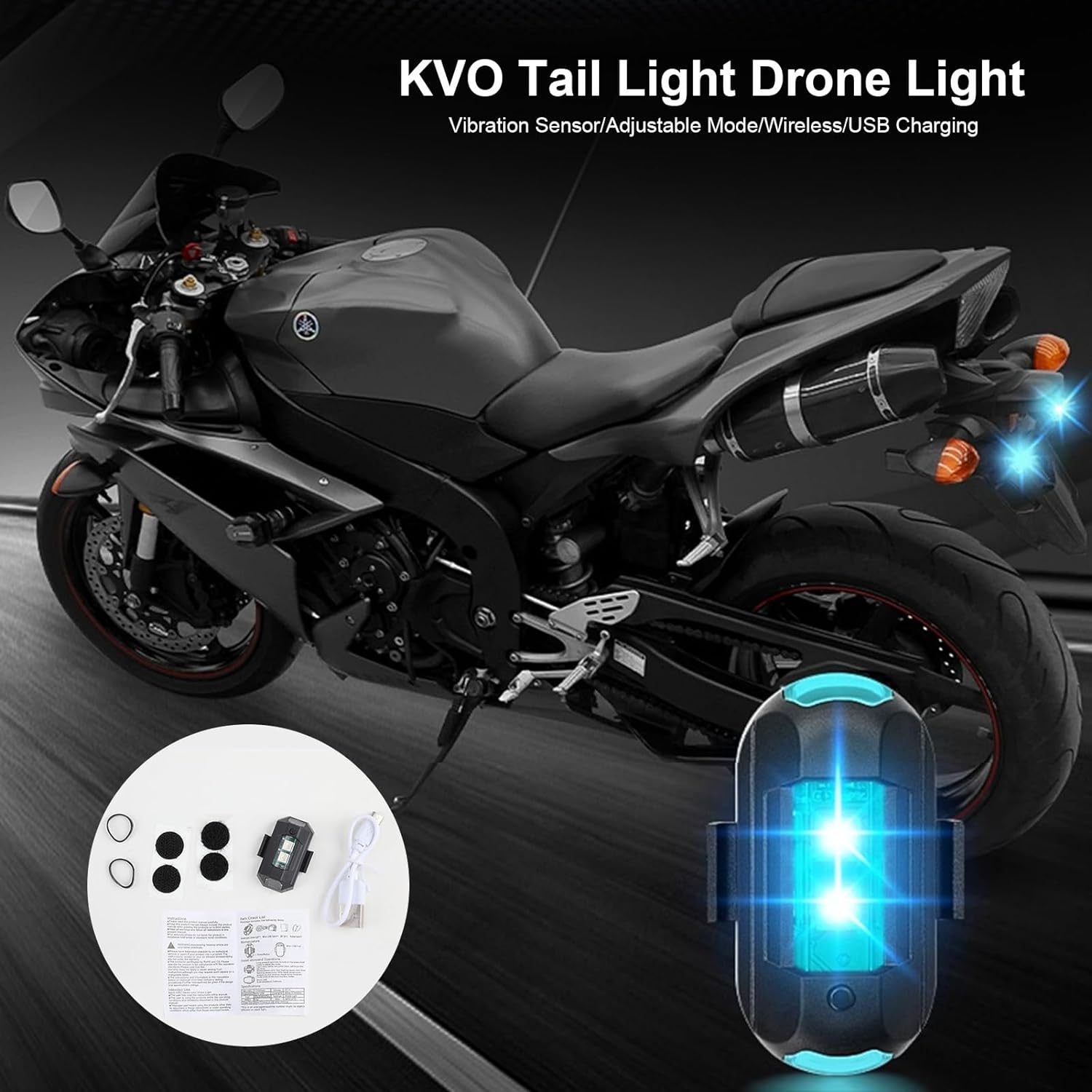 Chargeable Tail Lights