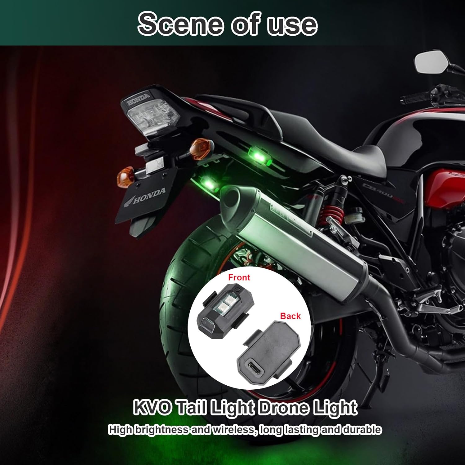 Chargeable Tail Lights