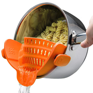 Silicone Clip-on Strainer